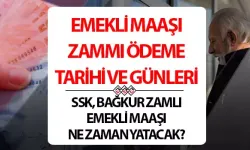 EMEKLİ MAAŞ FARKI ÖDEME TARİHİ VE GÜNLERİ 2026
