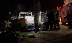 Antalya'da araç içinde yanmış ceset bulundu