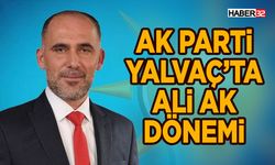 AK Parti Yalvaç’ta Ali Ak Dönemi