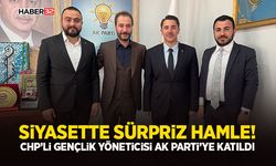 CHP’li Gençlik Yöneticisi AK Parti’ye Katıldı