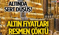Rekordan Sert Düşüş! Altın Fiyatları Resmen Çöktü