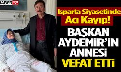 Başkan Aydemir’in Annesi Vefat Etti