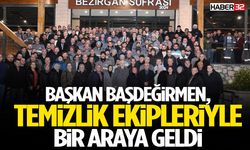 Başkan Başdeğirmen Temizlik Ekipleriyle Bir Araya Geldi