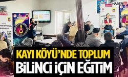 Kayı Köyü’nde Bağımlılıkla Mücadele ve Siber Farkındalık Eğitimi Düzenlendi
