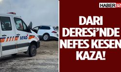 Araç Baraja Doğru Şarampole Yuvarlandı