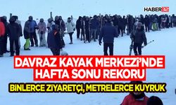 Davraz Kayak Merkezi’nde Hafta Sonu Rekoru