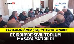 Kaymakam Ömer Çimşit’e Kritik Ziyaret