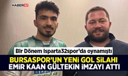 Bursaspor’un Yeni Gol Silahı  Emir Kaan Gültekin İmzayı Attı