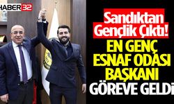 En Genç Esnaf Odası Başkanı Göreve Geldi