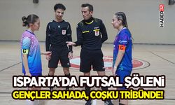 Isparta’da Futsal Şöleni: Gençler Sahada, Coşku Tribünde!