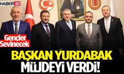 Başkan Yurdabak Müjdeyi Verdi!