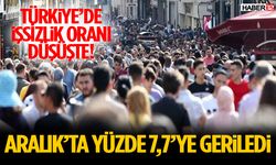 Türkiye’de İşsizlik Oranı Düşüşte! Aralık’ta Yüzde 7,7’ye Geriledi