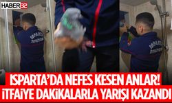 Mahsur Kalan Güvercin İtfaiye Ekiplerince Kurtarıldı