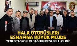 Halk Otobüsleri Esnafına Büyük Müjde