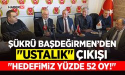 Şükrü Başdeğirmen’den "Ustalık" Çıkışı