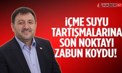 İçme Suyu Tartışmalarına Son Noktayı Zabun Koydu!