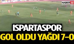 Ispartaspor Sahasında Gol Oldu Yağdı