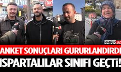 Ispartalılar Sınıfı Geçti! Anket Sonuçları Gururlandırdı