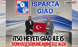 İTSO Heyeti GIAD ile İş Dünyası Sorunlarını Ele Aldı