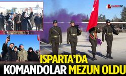 Isparta'da Komandolar Mezun Oldu