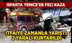 İtfaiye Zamanla Yarıştı, 2 Yaralı Kurtarıldı