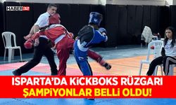 Isparta’da Kickboks Rüzgarı: Şampiyonlar Tatamide Belli Oldu!