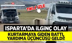 Kurtarmaya giden battı, yardıma üçüncüsü geldi!