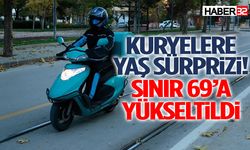 Kuryelere Yaş Sürprizi! Sınır 69’a Yükseltildi