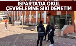 Isparta’da Okul Çevrelerine Sıkı Denetim: Polis Göz Açtırmadı