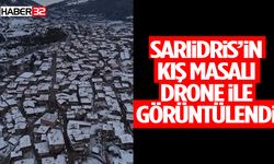 Sarıidris’in Kış Masalı Drone İle Görüntülendi