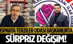 Isparta Terziler Odası Başkanlıkta Sürpriz Değişim!