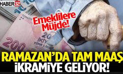 Emeklilere Ramazan’da Tam Maaş İkramiye Geliyor!