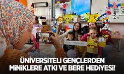 Üniversiteli Gençlerden Miniklere Atkı ve Bere Hediyesi!