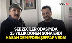 Hasan Demir’den Şeffaf Veda!