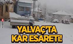 Isparta Merkezde Hayal Kırıklığı, Yalvaç’ta Kar Esareti!