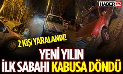 Yeni Yılın İlk Sabahı Kabusa Döndü! 2 Kişi Yaralandı
