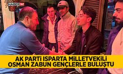 Ak Parti Isparta Milletvekili Osman Zabun Gençlerle Buluştu
