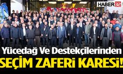 Yücedağ Ve Destekçilerinden Seçim Zaferi Karesi!