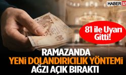 Dikkat! Ramazanda Dolandırıcılara Karşı Önemli Uyarı