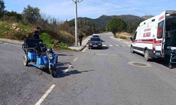Gazipaşa'da elektrikli bisiklet kazası: 2 yaralı