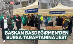 Başkan Başdeğirmen’den Bursa Taraftarına Jest