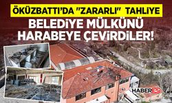Belediye Mülkünü Harabeye Çevirdiler!