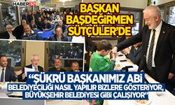 Başkan Başdeğirmen Sütçüler’de