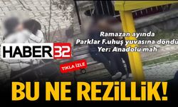 Ramazan Ayında Parkta Utanç Verici Görüntüler!