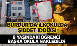 Burdur’da İlkokulda Şiddet İddiası