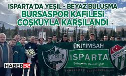 Bursaspor Kafilesi Coşkuyla Karşılandı!