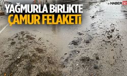 Yağmurla Birlikte Çamur Felaketi: Kamyon Sürücüsü Aranıyor
