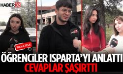 Öğrenciler Isparta’yı Anlattı Cevaplar Şaşırttı