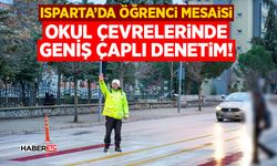 Isparta’da Öğrenci Mesaisi: Okul Çevrelerinde Geniş Çaplı Denetim!