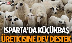 Isparta’da Küçükbaş Üreticisine Dev Destek